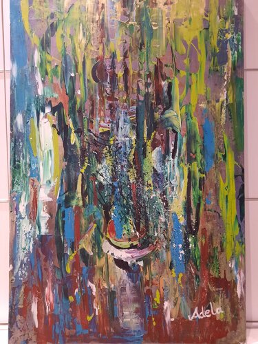 IMPRESSION OF MOVEMENT van Adela Stoian, Schilderij te koop op Singulart