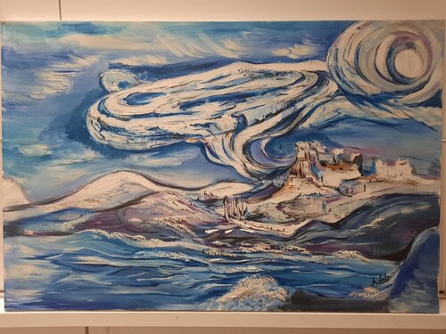 WINTER par Adela Stoian, Peinture en vente sur Singulart