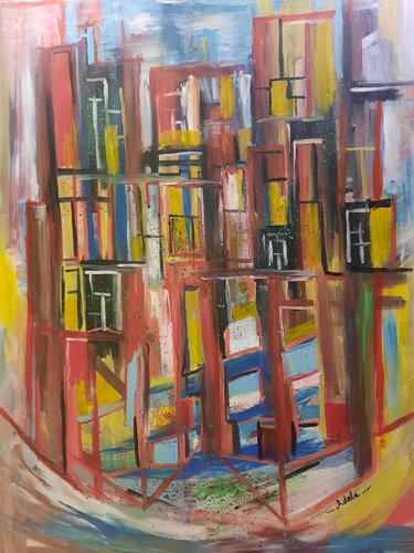 SITE van Adela Stoian, Schilderij te koop op Singulart