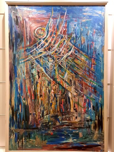 FLIGHT TO ETERNITY di Adela Stoian, Pittura in vendita su Singulart
