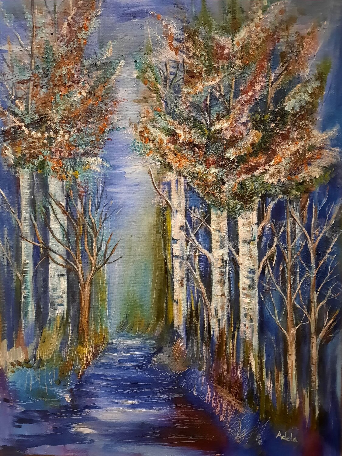 The forest river Adela Stoian
