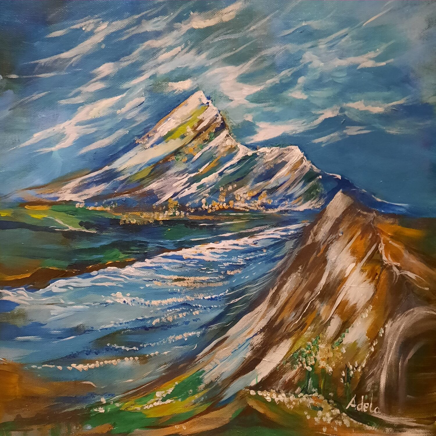 Mountain river Adela Stoian