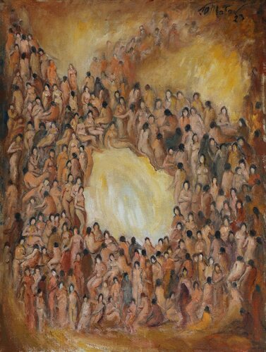 Feminine Breath – Souffle Féminin by Joseph Matar, Painting for Sale on Singulart