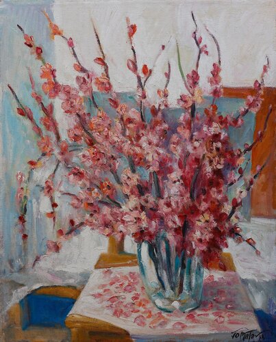 The Forgotten Flowers – Les Fleurs Oubliées by Joseph Matar, Painting for Sale on Singulart