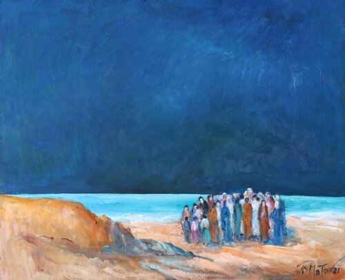 Departure to Another Planet – Départ vers une Autre Planète by Joseph Matar, Painting for Sale on Singulart