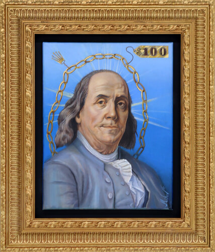 The New Religion by Mihov, Painting for Sale on Singulart