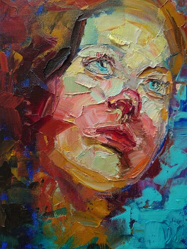 Inner Sky van Dalia Visockaite Kisieliene, Schilderij te koop op Singulart