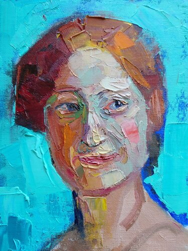 Grace under Fire by Dalia Visockaite Kisieliene, Painting for Sale on Singulart