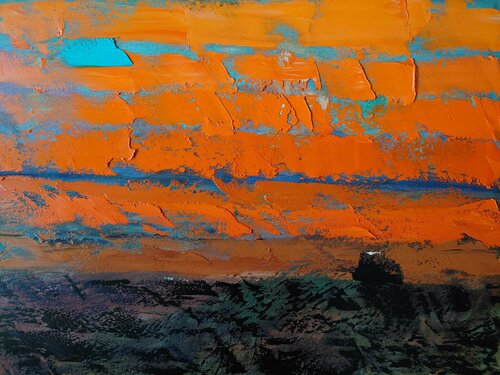 The Endless Journey de Dalia Visockaite Kisieliene, Pintura a la venta en Singulart