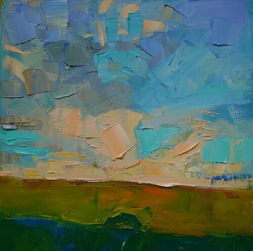 The Passing Shadow by Dalia Visockaite Kisieliene, Painting for Sale on Singulart