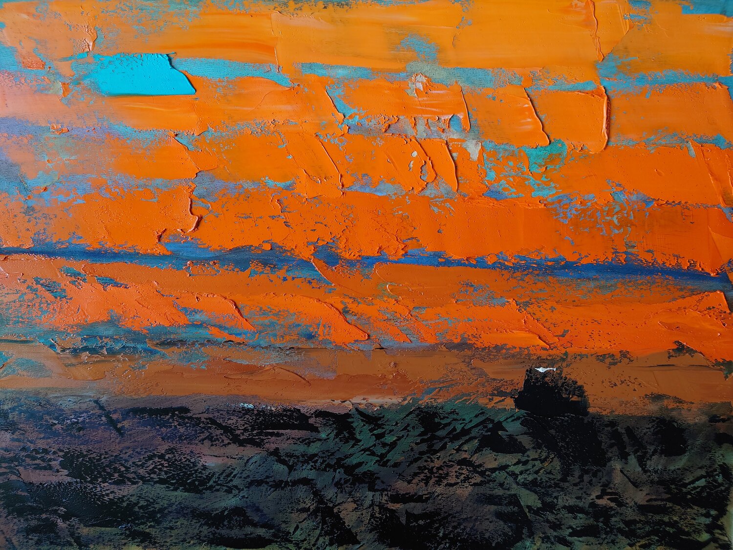 The Endless Journey Dalia Visockaite Kisieliene Pintura original en venta