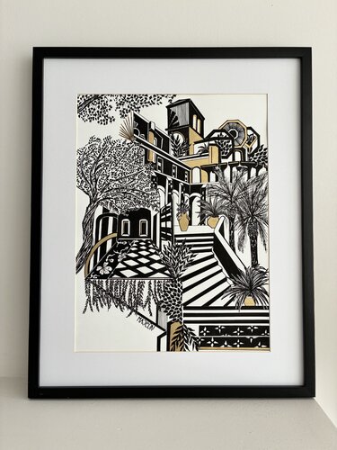 Dédale by Magali Carlier / Majéon, 絵画 for Sale on Singulart