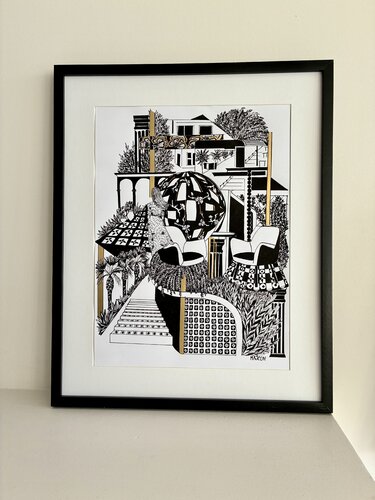L'échappée silencieuse by Magali Carlier / Majéon, 絵画 for Sale on Singulart