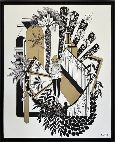 Laisser son empreinte by Magali Carlier / Majéon, 絵画 for Sale on Singulart