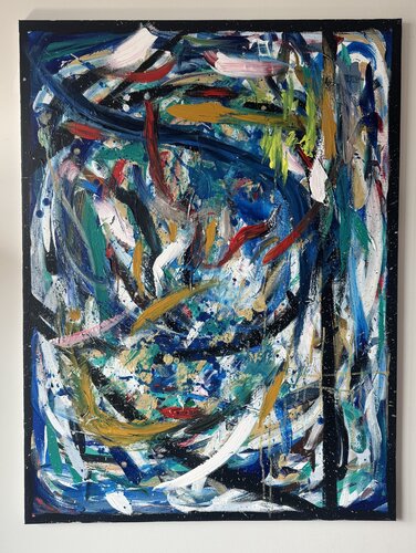Swirled Grid No. 1 by Anthony Cerrato, Painting for Sale on Singulart