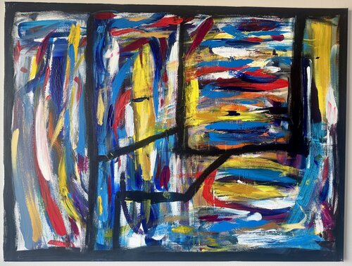 Pressed Grid I by Anthony Cerrato, Painting for Sale on Singulart