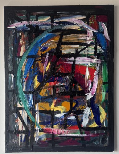 Pressed Grid III by Anthony Cerrato, Painting for Sale on Singulart