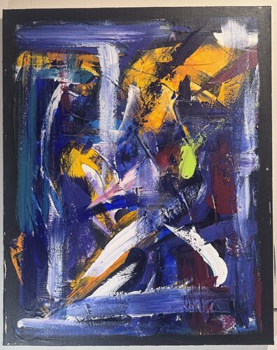 Purple Sweep No. 5 by Anthony Cerrato, Painting for Sale on Singulart