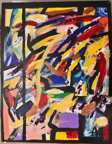 Red Dreams No. 1 di Anthony Cerrato, Pittura in vendita su Singulart