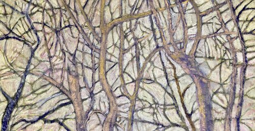 Branchages n°2 de Danielle Mary Teyssedre, Obra en papel a la venta en Singulart