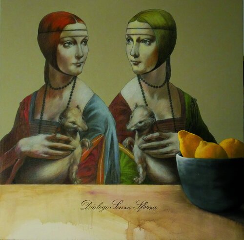 Dialogo senza Sforza by Kurt Mair, 회화 for Sale on Singulart