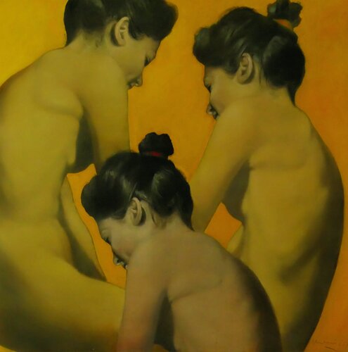 Jaune by Kurt Mair, Painting for Sale on Singulart