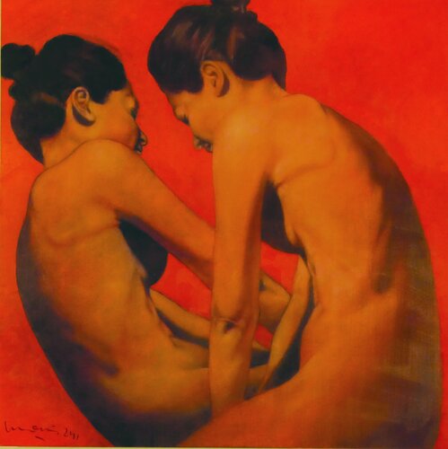 Rouge by Kurt Mair, Painting for Sale on Singulart