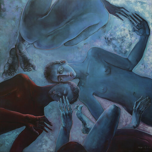 Tideborne Voices by Tigranuhi Martirosyan, Painting for Sale on Singulart