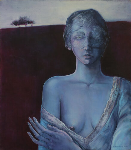 Beneath the Stillness by Tigranuhi Martirosyan, Painting for Sale on Singulart