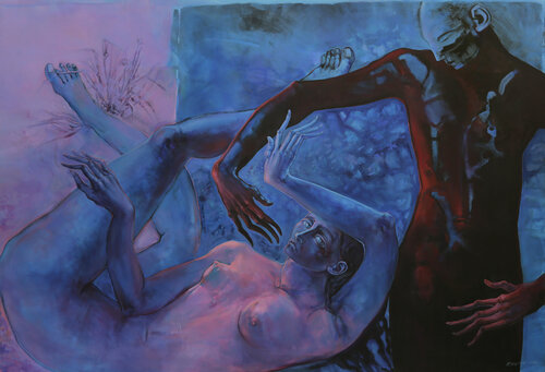 The Tension Between Us de Tigranuhi Martirosyan, Pintura a la venta en Singulart