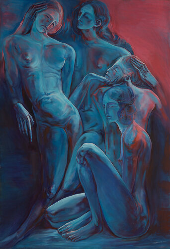 Between Dream and Touch by Tigranuhi Martirosyan, Painting for Sale on Singulart