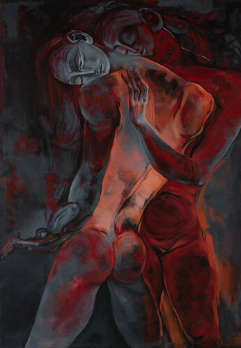 Within the Red by Tigranuhi Martirosyan, Painting for Sale on Singulart