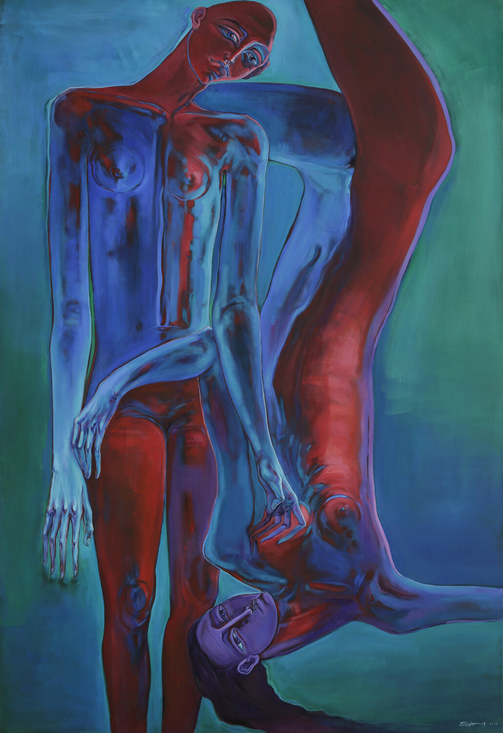 Upside down Tigranuhi Martirosyan Pintura original en venta