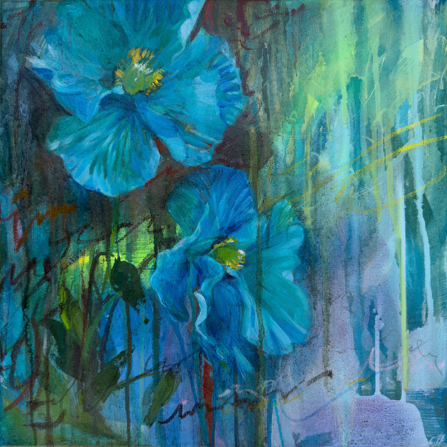 Flowers - Blue Poppy Tell Me