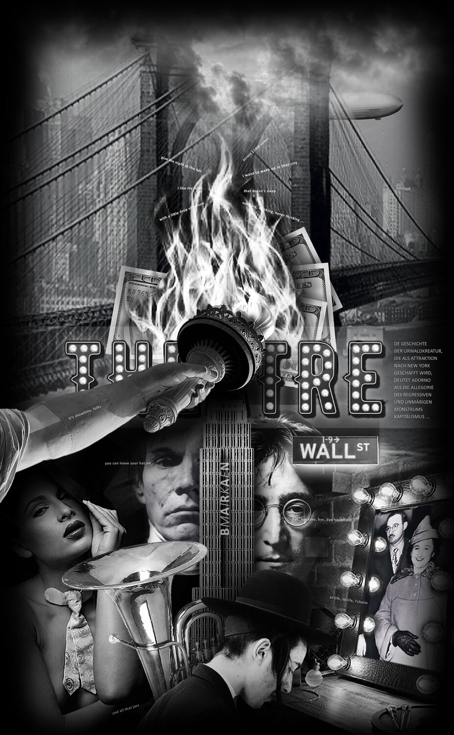 New York Black & White - Liberty’s World Mike Baran Digitale in vendita