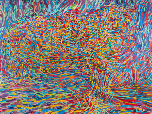 life form - tree. other forms of existence - themes. van Eva Akopian, Schilderij te koop op Singulart