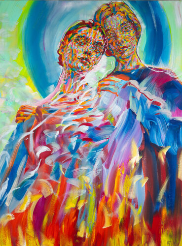 angels van Eva Akopian, Schilderij te koop op Singulart