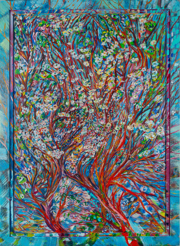 Spring van Eva Akopian, Schilderij te koop op Singulart