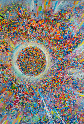 Sun 1235 van Eva Akopian, Schilderij te koop op Singulart