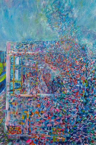 track van Eva Akopian, Schilderij te koop op Singulart