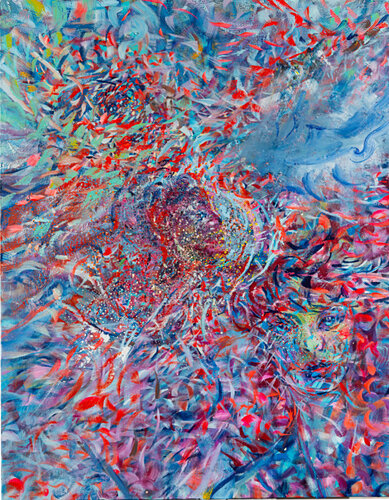 for space exploration day van Eva Akopian, Schilderij te koop op Singulart