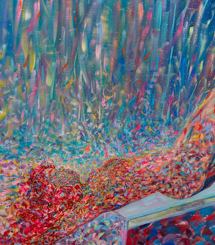 With love , to the sun van Eva Akopian, Schilderij te koop op Singulart