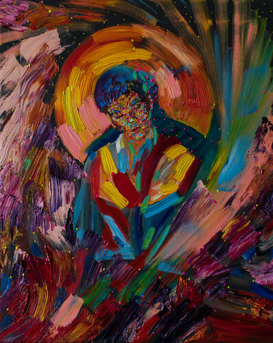 Portrait 748 von Eva Akopian, Malerei kaufen auf Singulart