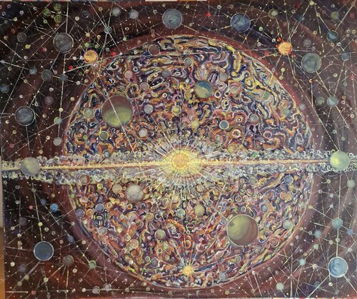 entanglement is life 2026 by Antonino Nicolini, Painting for Sale on Singulart