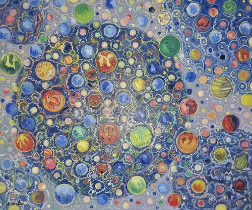 Energy and entanglement is life 2026 de Antonino Nicolini, Pintura a la venta en Singulart