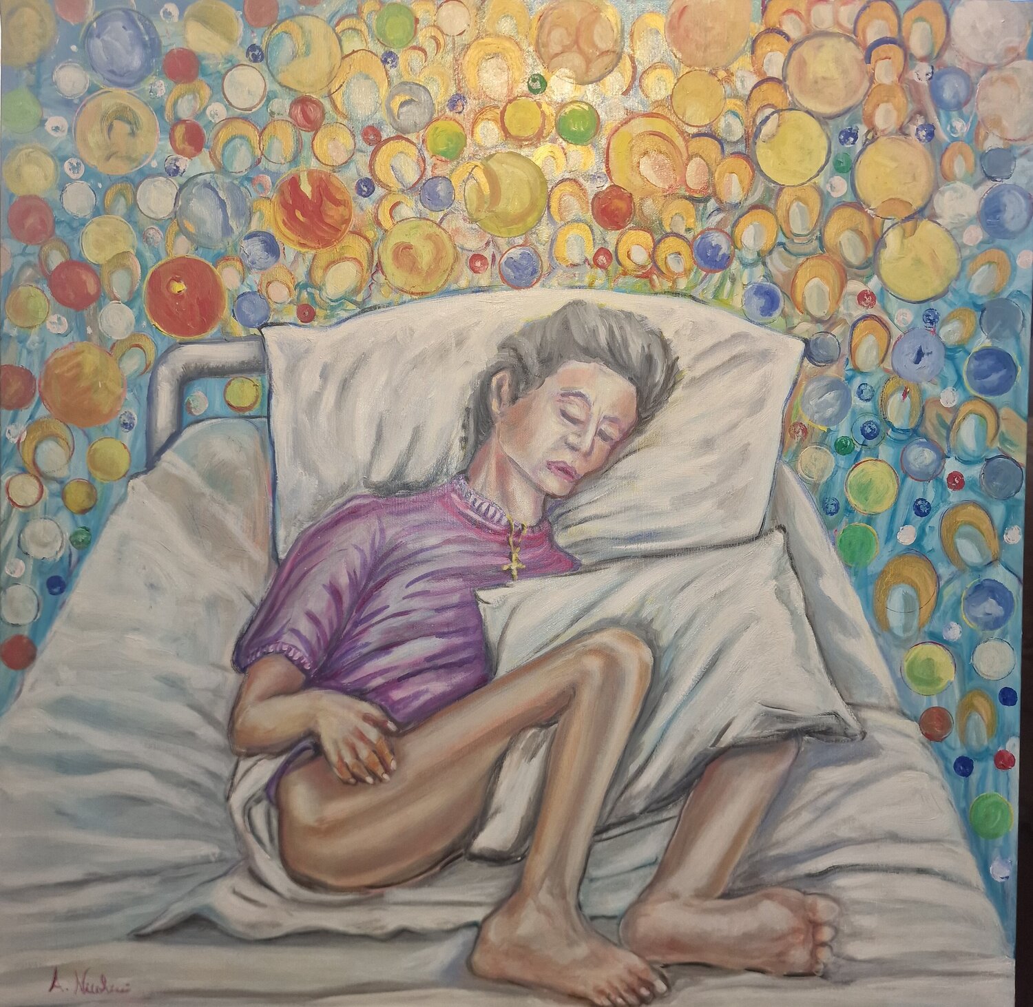 Alzheimer -0- Antonino Nicolini Peinture originale à vendre