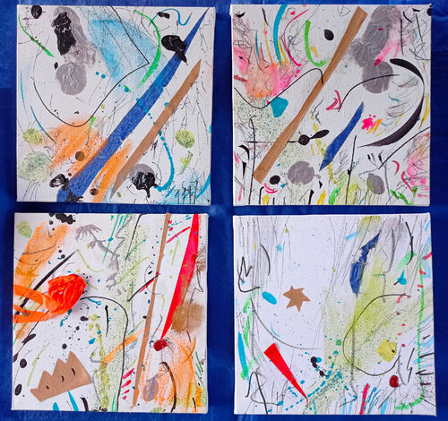 Kingdom of insects von Hannah Scaramella, Malerei kaufen auf Singulart