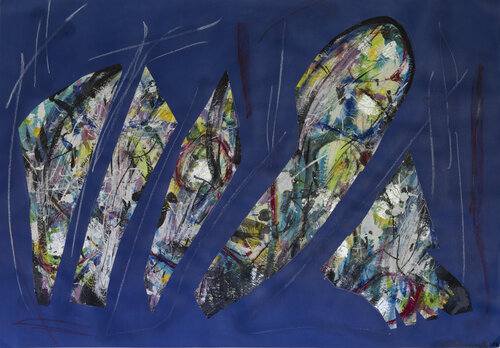 In the Heart of the Whales by Hannah Scaramella, Painting for Sale on Singulart