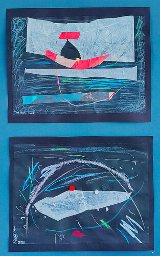 VENICE AT NIGHT de Hannah Scaramella, Pintura a la venta en Singulart