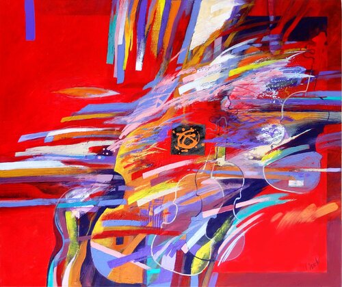 Appassionata by Igor Cvacho, Painting for Sale on Singulart